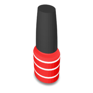 Stylized Nail Polish 3D Model