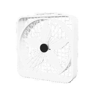 Box Fan Simple 3D Model