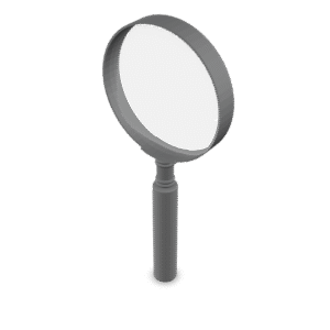 Classic Magnifying Glass 3D Model