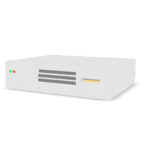 Retro Computer Server 3D Model