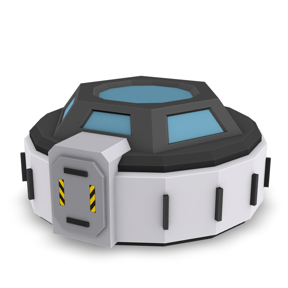 Sci-Fi Power Cell 3D Model