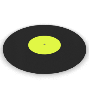 Vinyl Record Model 3D Model