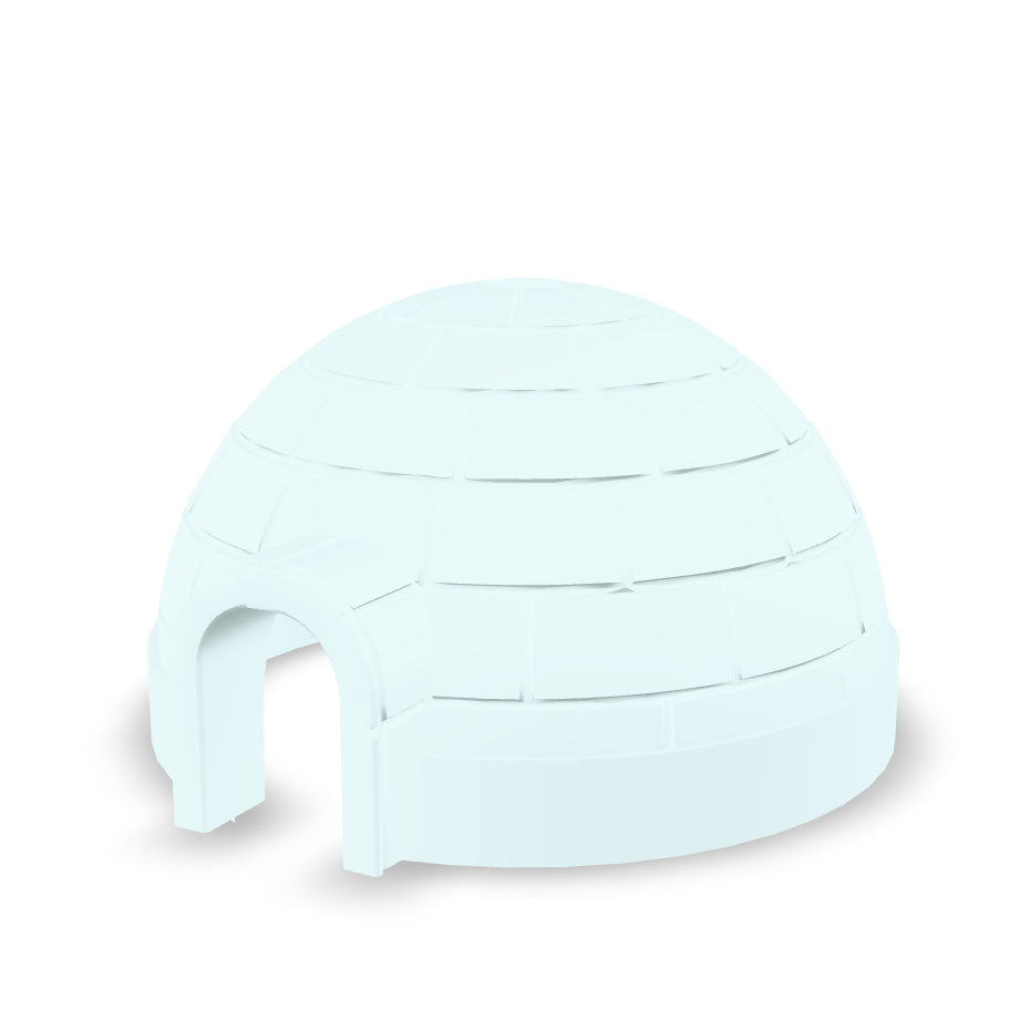Simple Igloo Model 3D Model