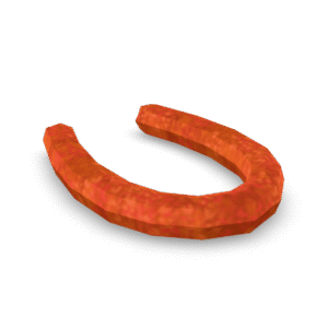Stylized Horseshoe Prop 3D Model