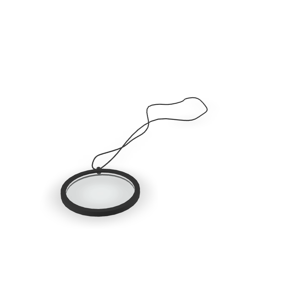 Monocle with String 3D Model