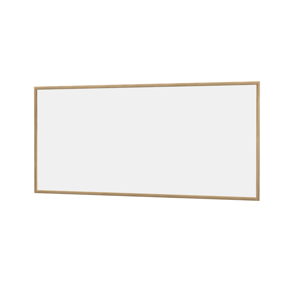 Modern Whiteboard 3D Model