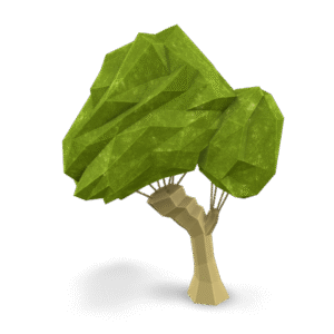 Low Poly Tree 3D Model
