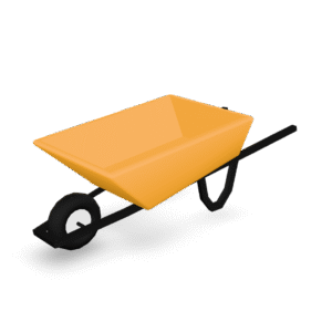 Simple Wheelbarrow Model 3D Model