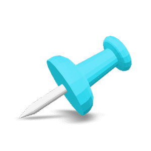 Simple Push Pin 3D Model