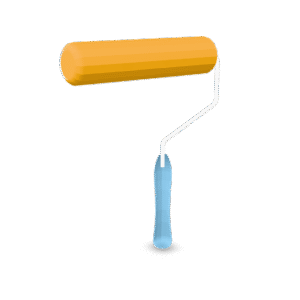 Paint Roller Tool 3D Model