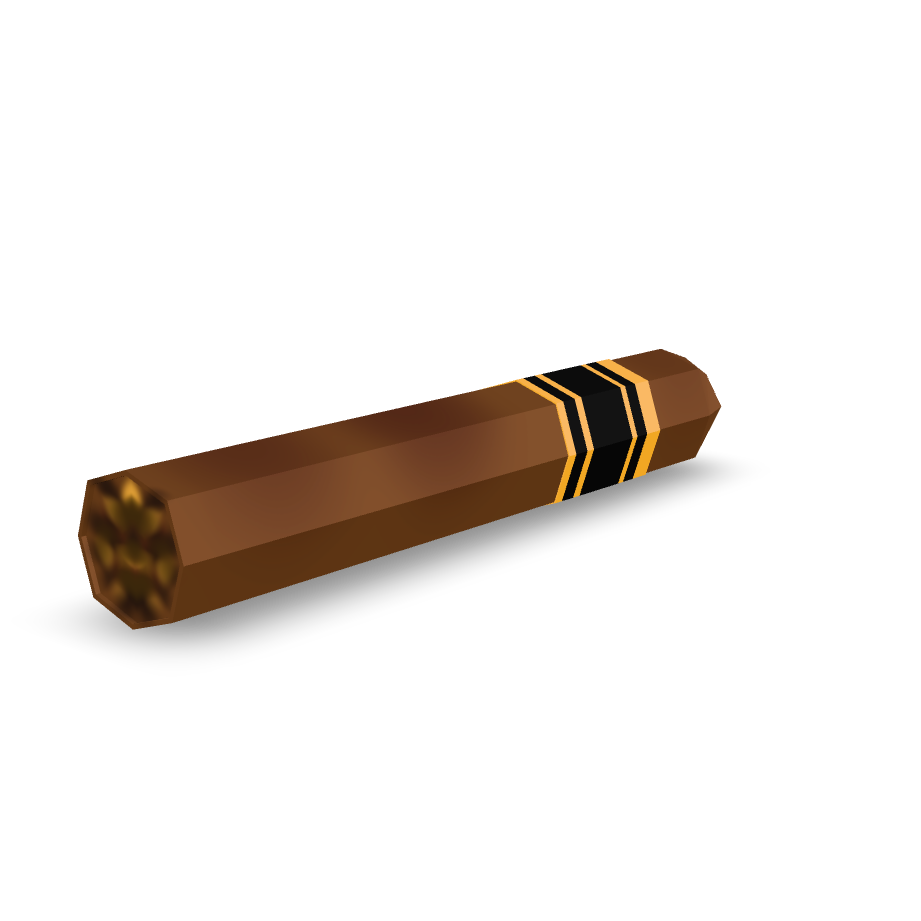 Stylized Cigar Prop 3D Model