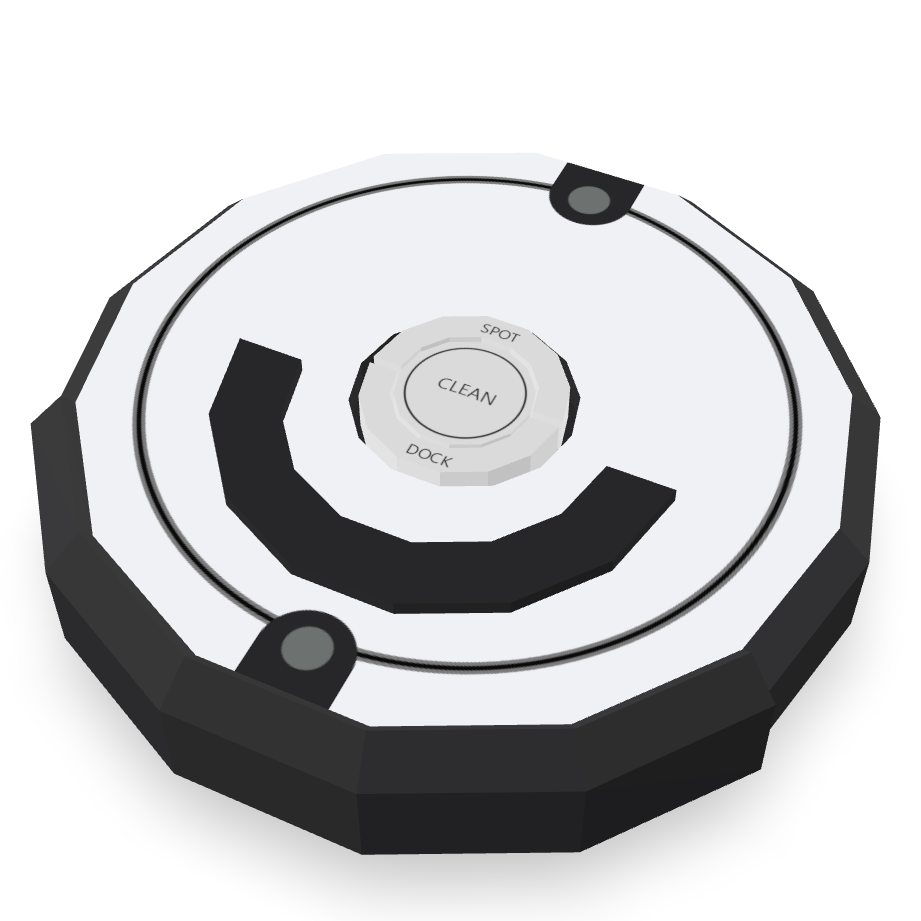 Robot Vacuum Cleaner 3D Model