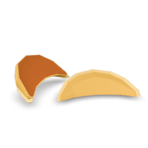 Low Poly Empanadas 3D Model