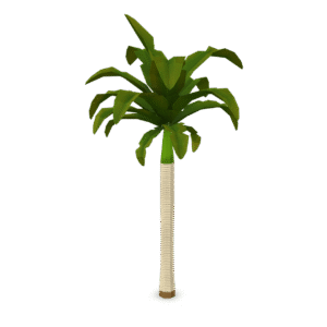 Stylized Palm Tree 3D Model