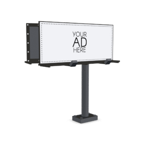 Billboard Advertisement Mockup 3D Model