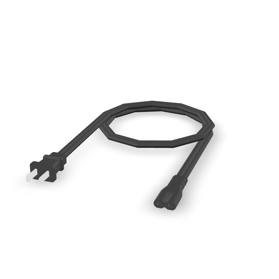 Power Cord 3D Model