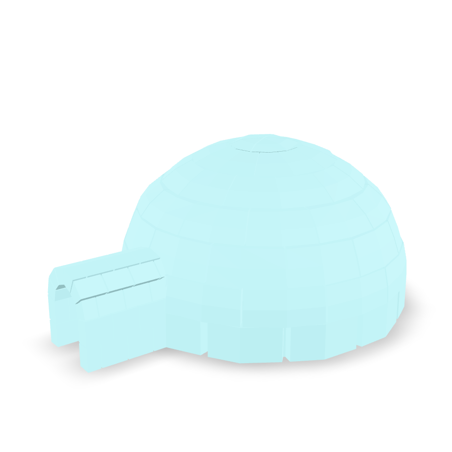 Simple Igloo Model 3D Model