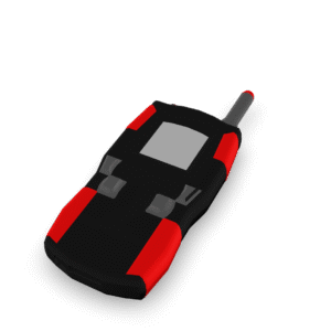 Retro Handheld Radio 3D Model