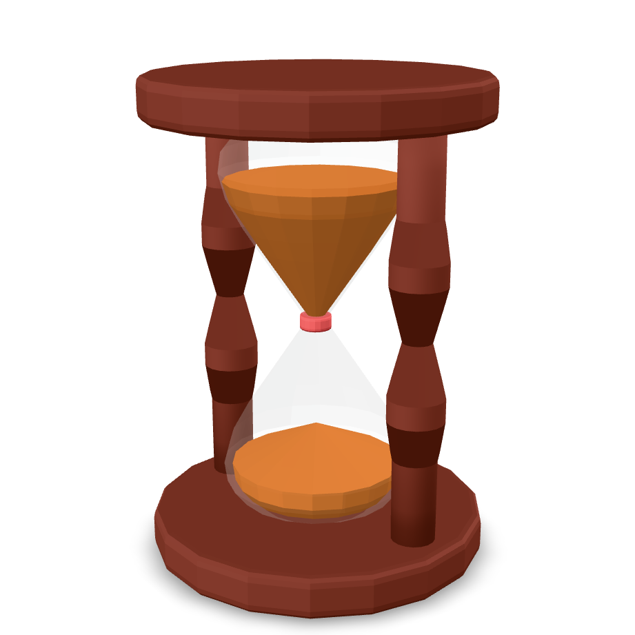 Stylized Hourglass 3D Model