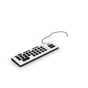 Retro Keyboard 3D Model