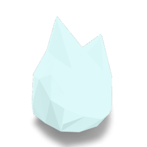 Low Poly Crystal 3D Model