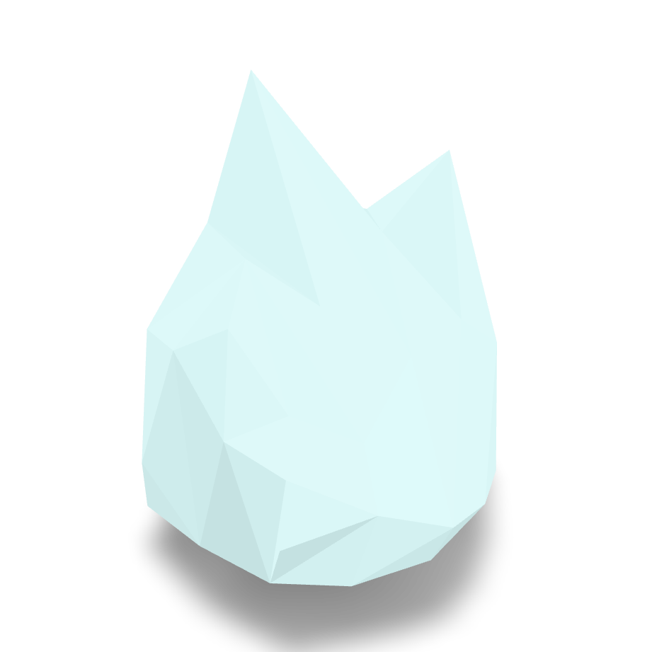 Low Poly Crystal 3D Model