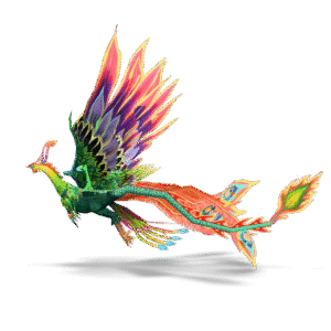 Mythical Phoenix Bird 3D Model