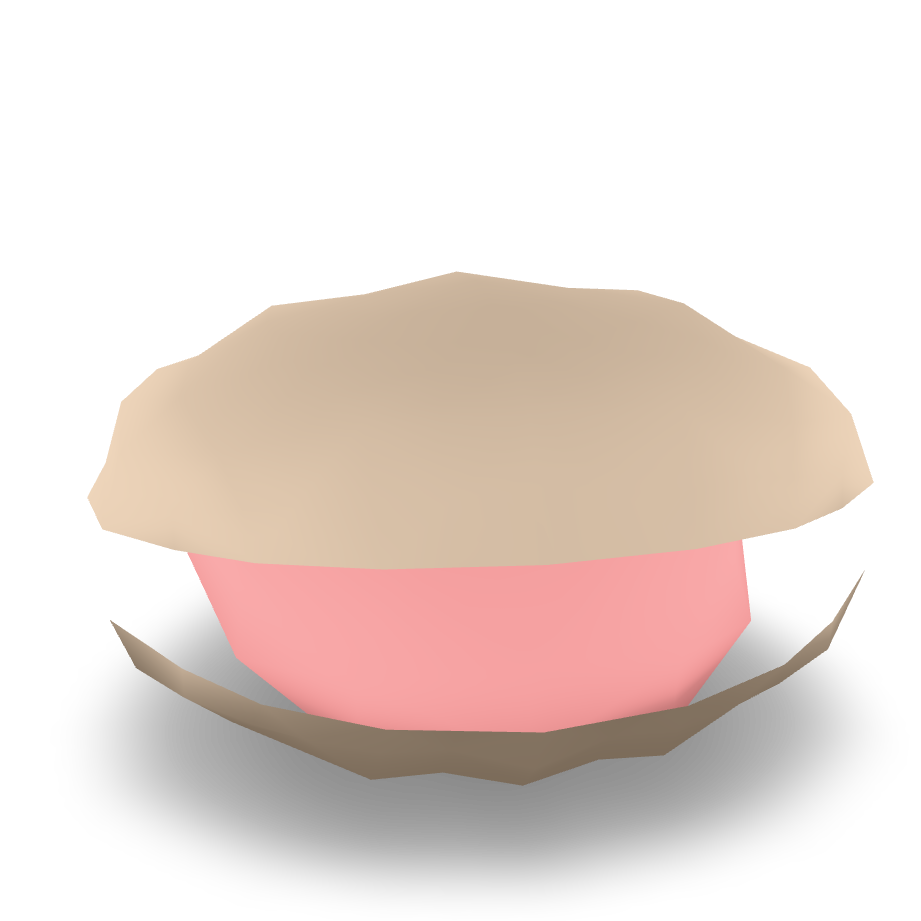 Stylized Open Mouth 3D Model