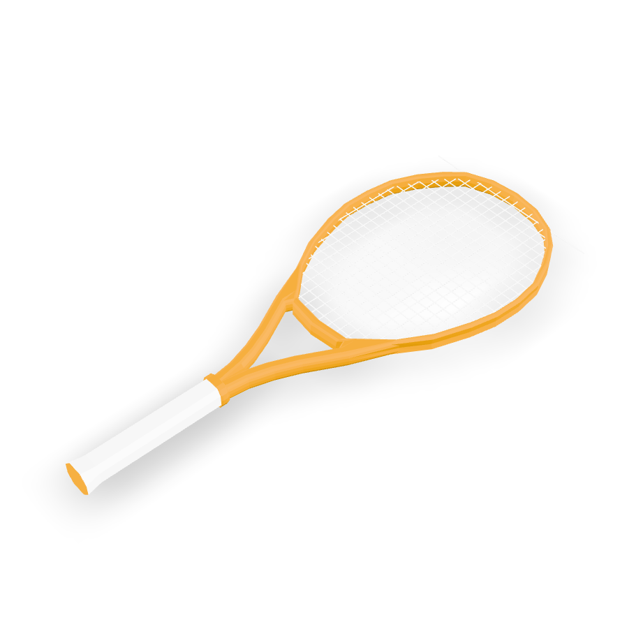Tennis Racket 3D Model