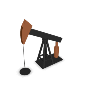 Oil Pump Jack 3D Model