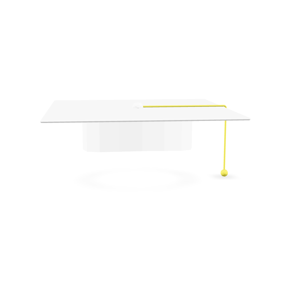 Graduation Cap 3D Model