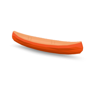 Low Poly Canoe 3D Model