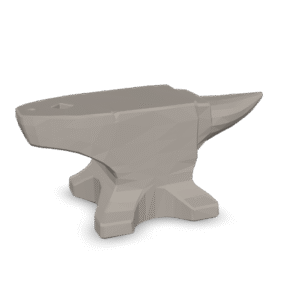Stylized Anvil Model 3D Model