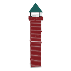 Brick Chimney Tower 3D Model