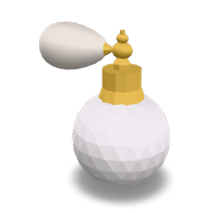 Vintage Perfume Bottle 3D Model