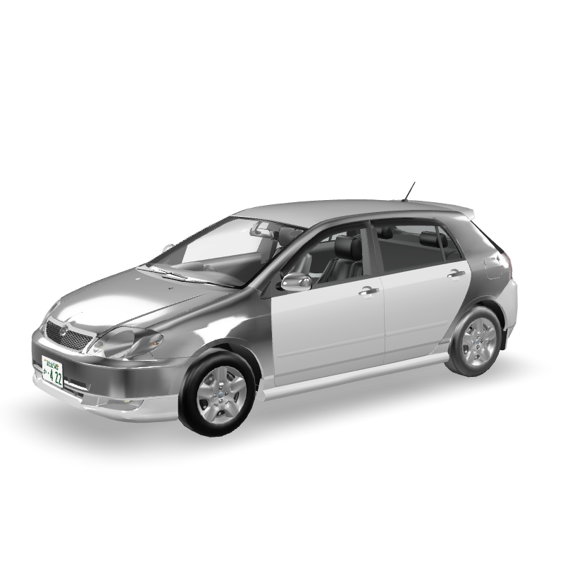 Toyota Corolla Hatchback 3D Model