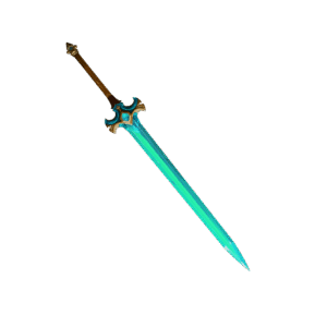 Mystic Crystal Sword 3D Model