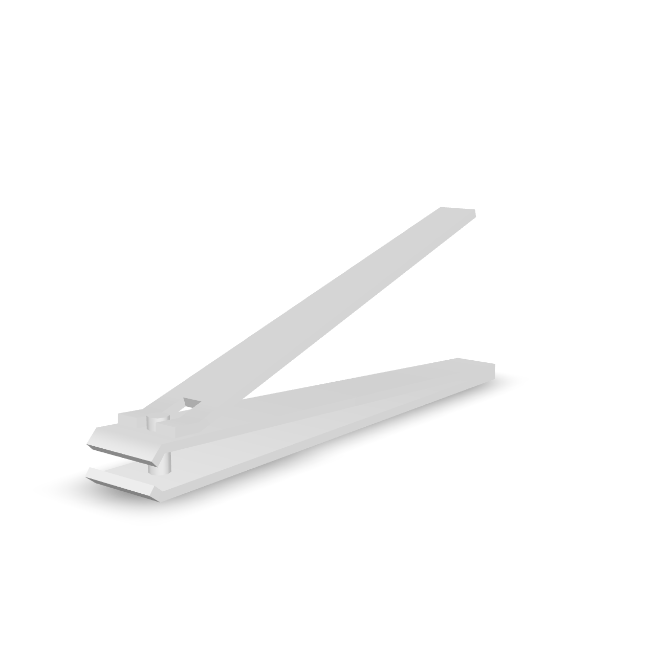 Simple Nail Clipper 3D Model