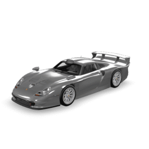 Porsche 911 GT1 3D Model