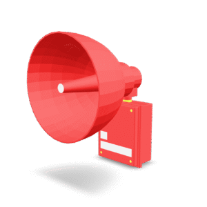 Emergency Alert Horn 3D Model