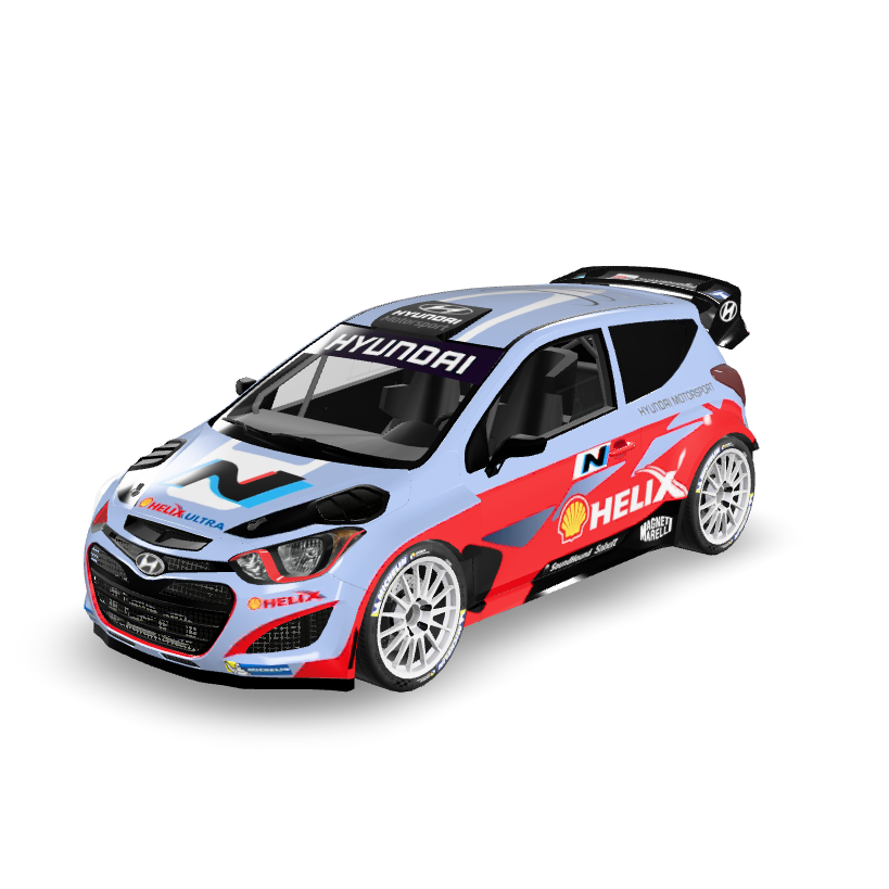 Hyundai i20 WRC 3D Model