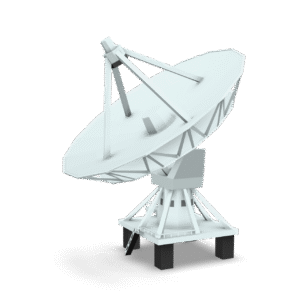 Simple Radar Dish 3D Model