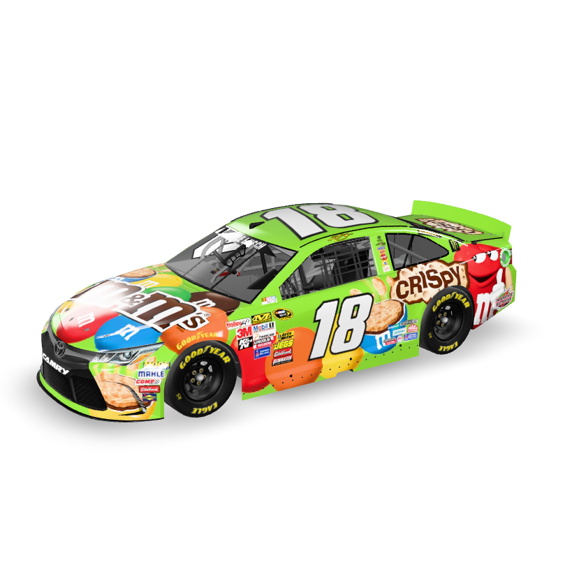 M&M's Race Car 3D Model