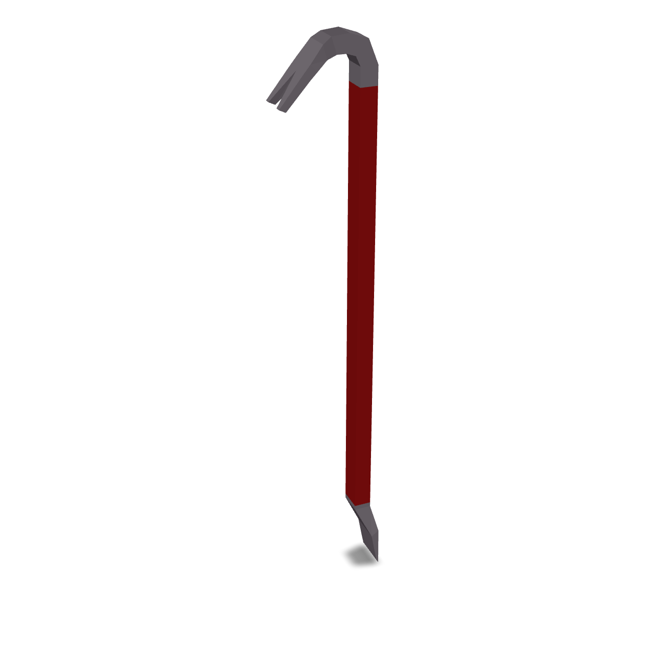 Stylized Crowbar Model 3D Model