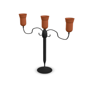 Elegant Candelabra 3D Model