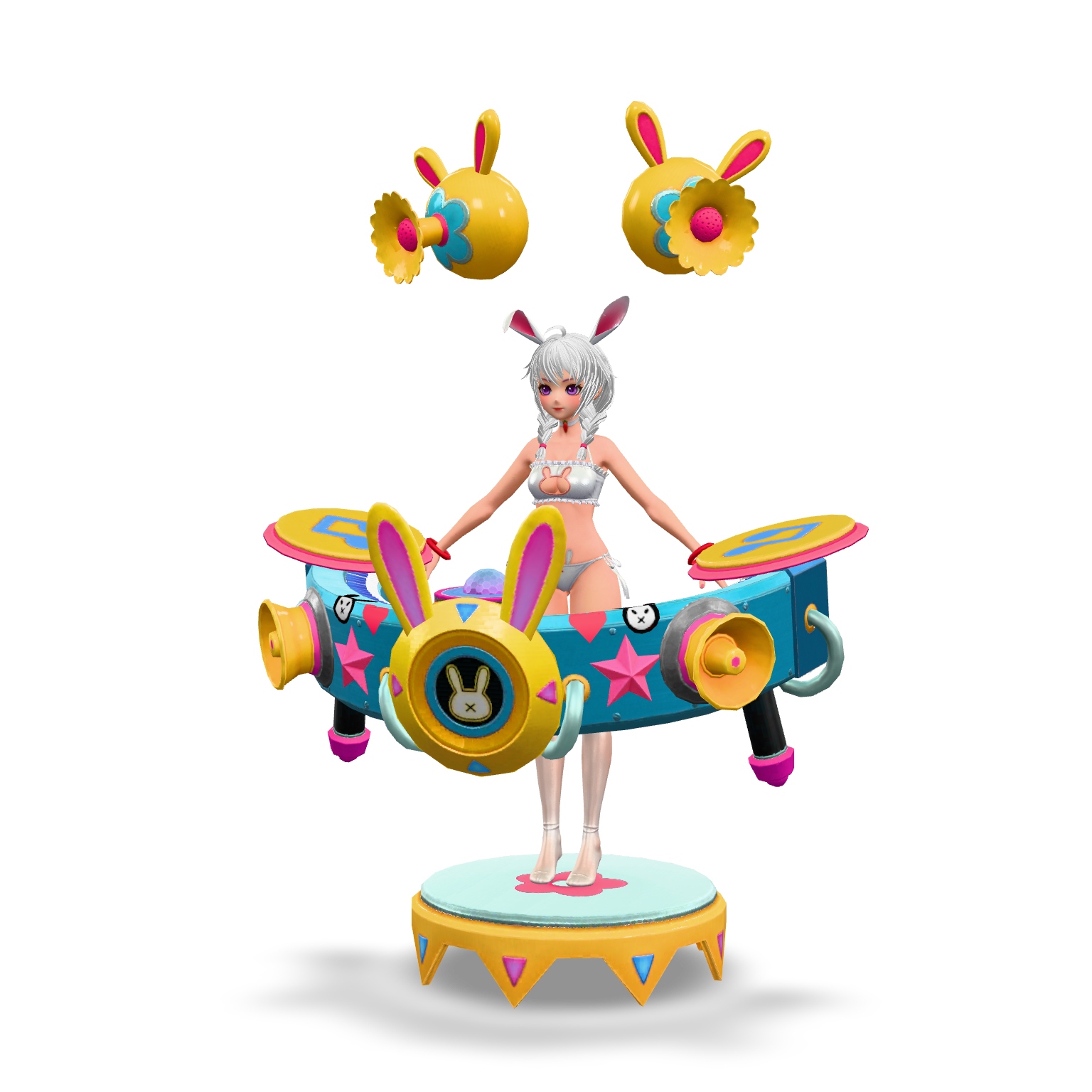 Bunny Girl Ride 3D Model