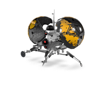 Sci-Fi Probe Bot 3D Model