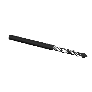 Drill Bit Simple 3D Model
