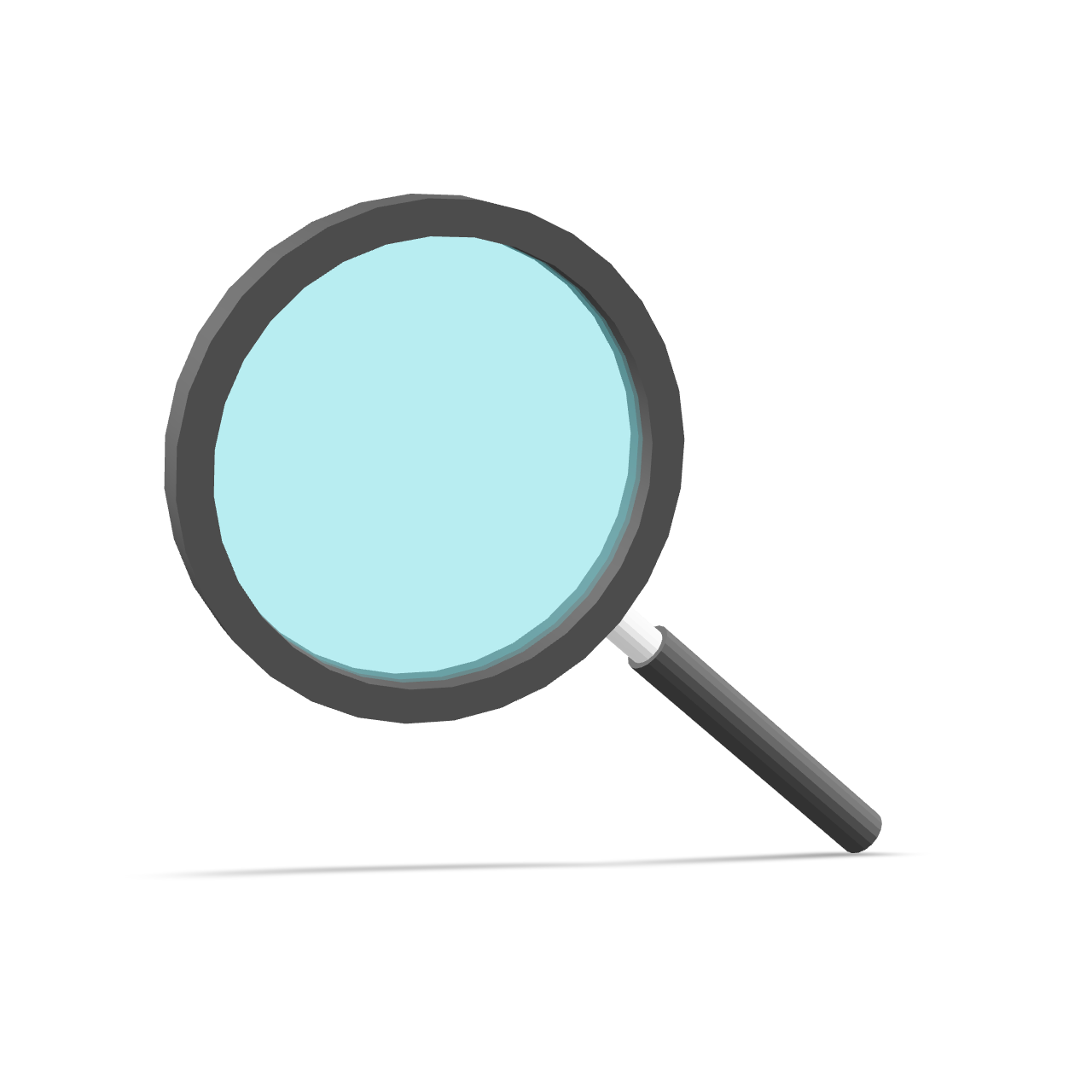 Magnifying Glass 3D Model