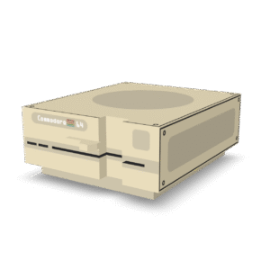 Commodore 64 Retro 3D Model